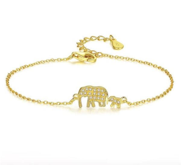 

charm bracelets stb4 for women european and american trend small bead rold rose gold color girl's bracelet, Golden;silver