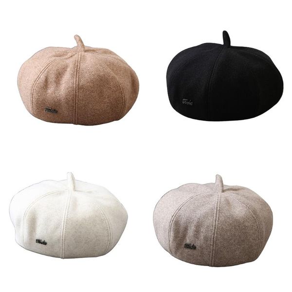 

beanies beret hat french beanie outdoor winter fashion lady adjustable