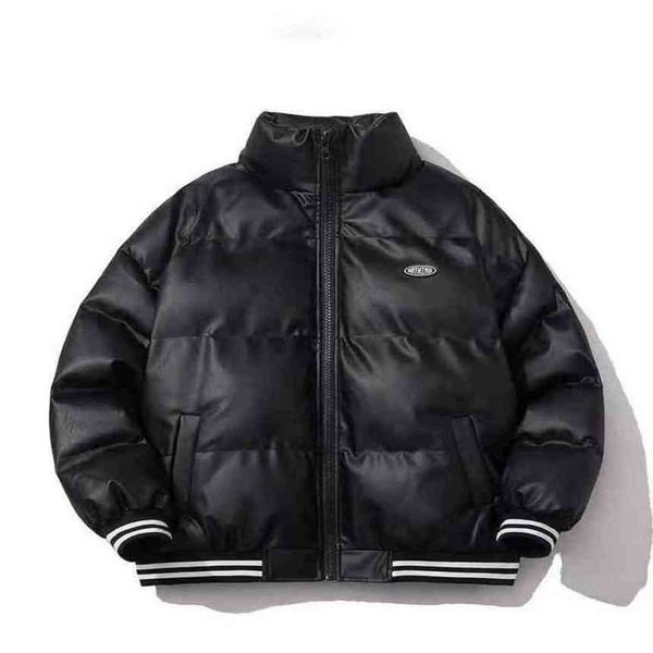 

cotton padded tnf fashion classic rampage jacket parkas mens womens wear medium long gooses letter printing parker warm sport coat, Black