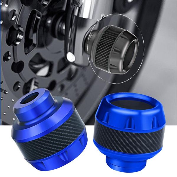 

parts 2 pcs aluminum alloy universal motorcycles falling protector explosion-proof front fork cups sliders crash