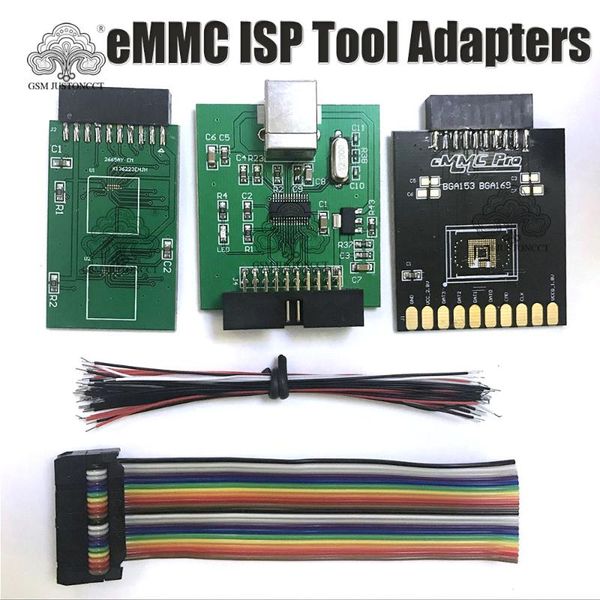 

cell phone repairing tools emmc isp tool adapters for umt dongle /umt pro / nck dognle and gsm shield box