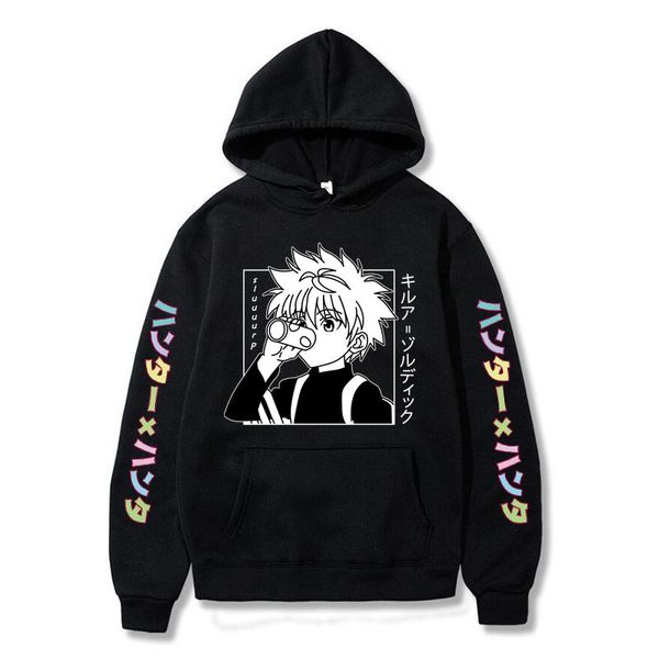 

men's hoodies & sweatshirts true love and you letter funny couple print harajuku casual hoodie women's streetwear hip hop men, Black