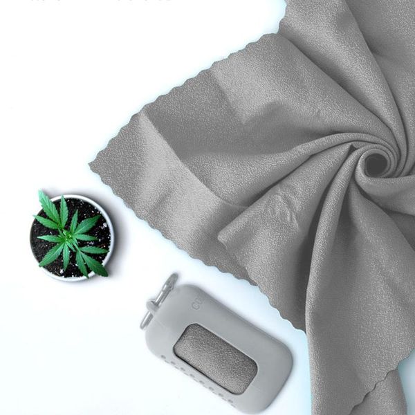 

towel microfiber travel towelquick dry ultralight camping compact swimming towels hand face mini with silicon case running