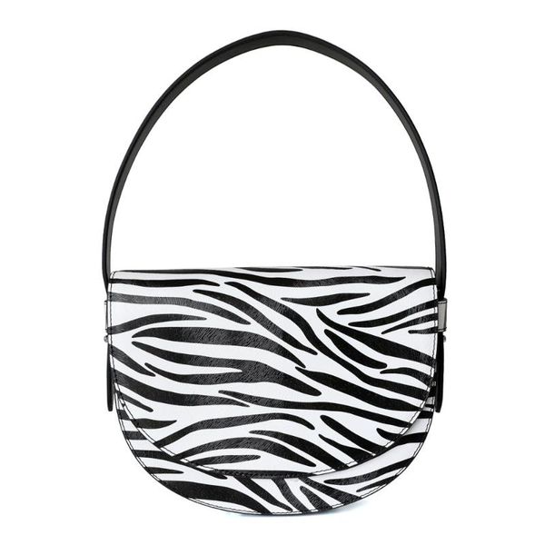 

design leathersemicircle bag exquisite female retro underarm one shoulder totes