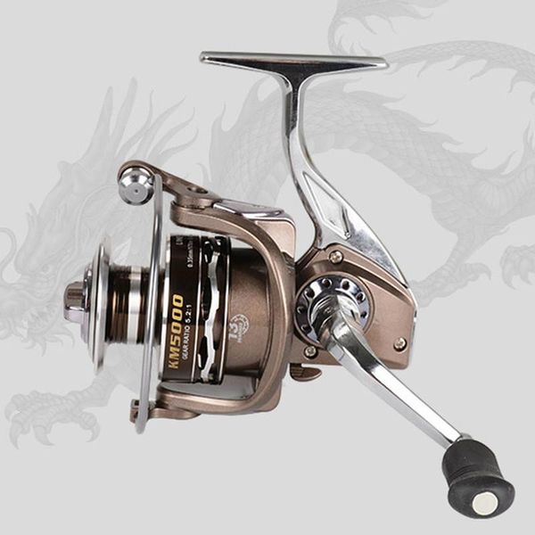 

speed ratio 5.2:1/4.9:1 bearing number 10bb metal fishing reel 1000-7000 series spinning wheel baitcasting reels
