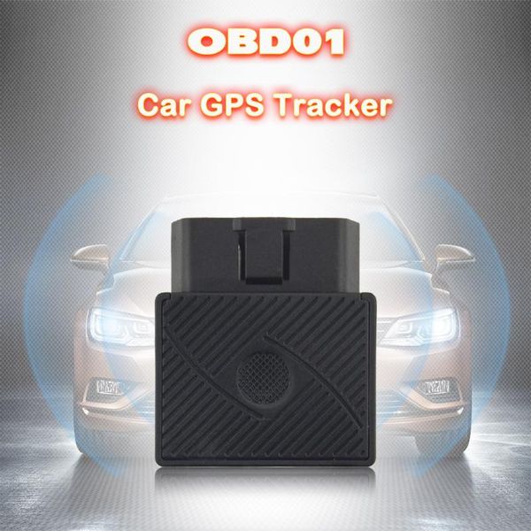 

car gps & accessories tracker obd01 for anti-theft real-time tracking device easy to install high sensitive chip 90 days historical track