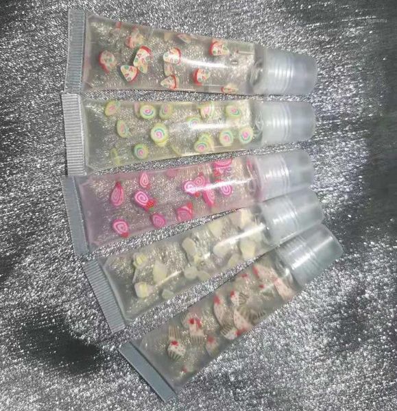 

cake dessert slice lip gloss transparent moisturizing cute cake1