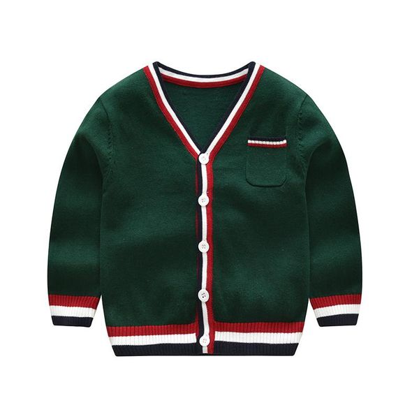 

cardigan vinnytido boy knitting winter boys sweaters knitted sweater kids 100% cotton children clothing, Blue