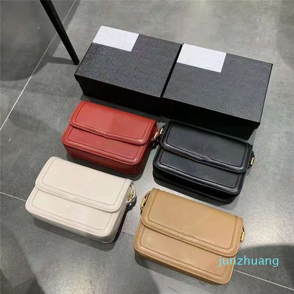 

designer- leather shoulder bags fashion womens crossbody bag letter handbag ladies purse cross body clutch camera handbags