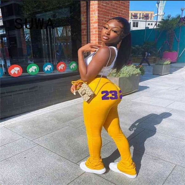 

women pencil pants skinny bodycon high waist sweatpants tight trouser fashion fall k-pop vintage workout clothing 210525, Black;white