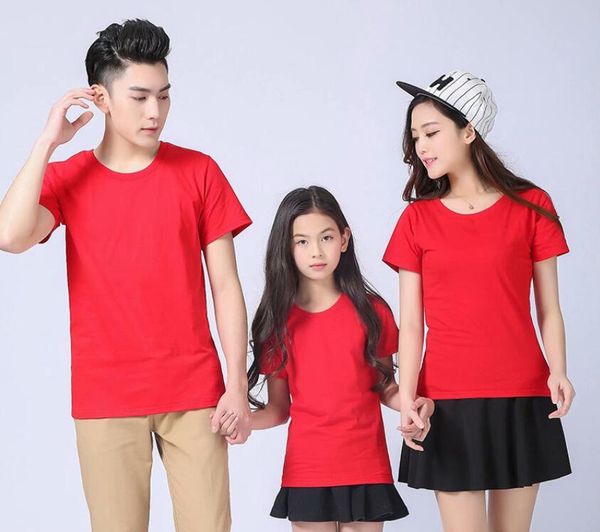

men's t-shirts customizable printing pattern shirt work clothes parent-child models style fashion casual cotton o-neck t-shirt short sl, White;black