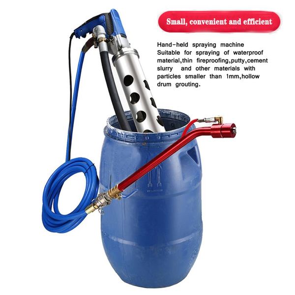 

professional spray guns portable airless machine high pressure of putty powder waterproof coating motar latex painting tool