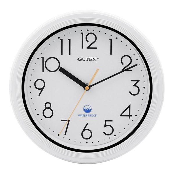

wall clocks round minimalist creative clock nordic design digital silent reloj de pared bathroom waterproof eh5
