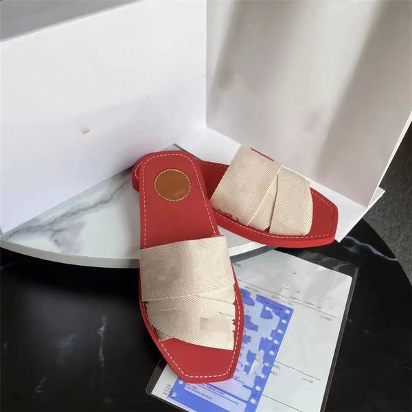 

wholesale 2021 k spring and summer letters breathable antiskid flat comfort trend women's slippers luxurysss designersss shoes yw, Black