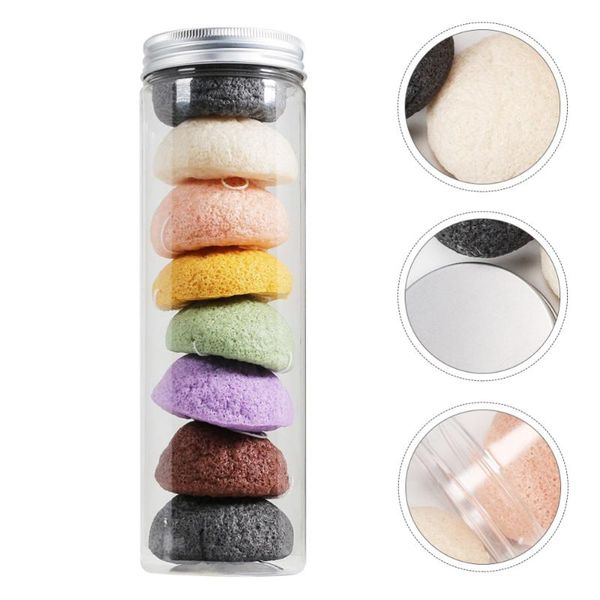 

sponges, applicators & cotton 8pcs konjac sponges natural facial exfoliating deep cleansing puffs
