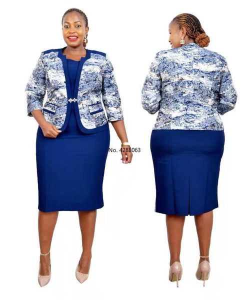 

ethnic clothing african dresses for women autumn risbrdfly printing plus size dress suit coat 6xl, Red