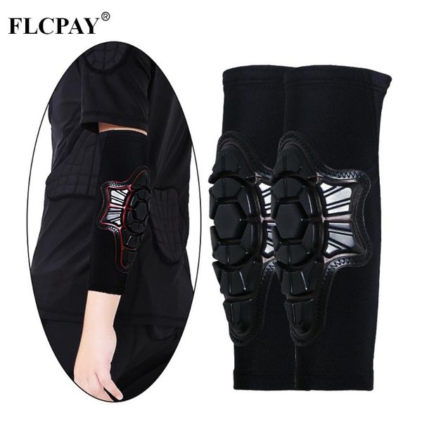 

elbow & knee pads 2021 child skating anti-fall arm guard children's cycling car soft protector, Black;gray
