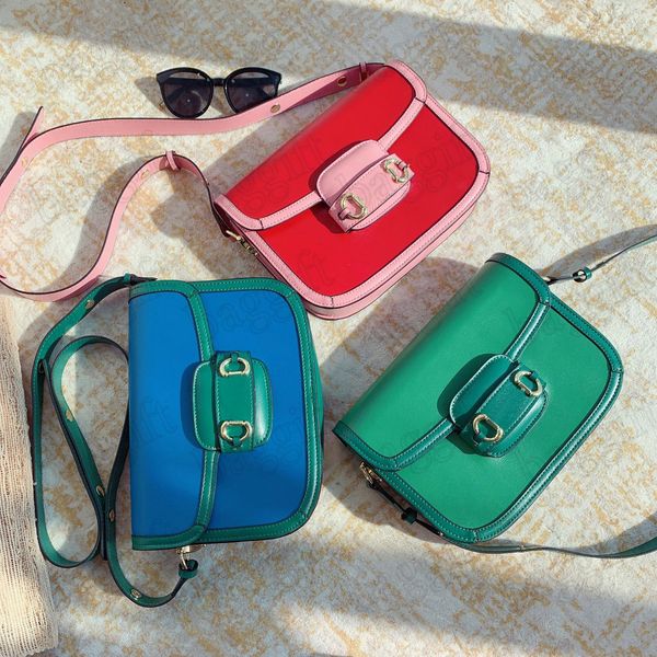 

2021ss classic women horsebit 1955 saddle shopping bag crossbody tote handbag fashion letter womens luxurys designer shoulder bags