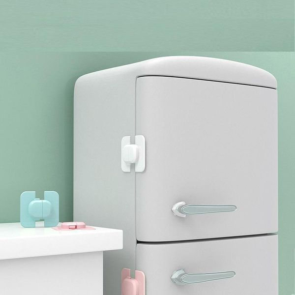 

home refrigerator fridge er door lock latch baby toddler cabinet locks safety carriers, slings & backpacks