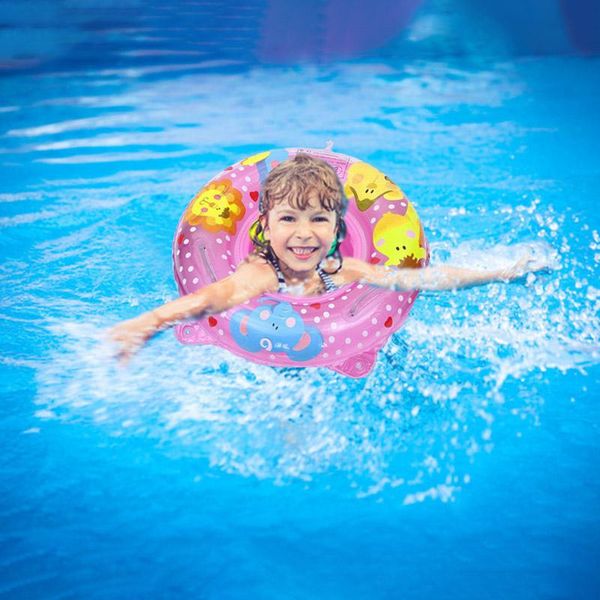 

life vest & buoy baby kids infant lifebuoy swimming pool rings float inflatable tube ring safety child learner accessories