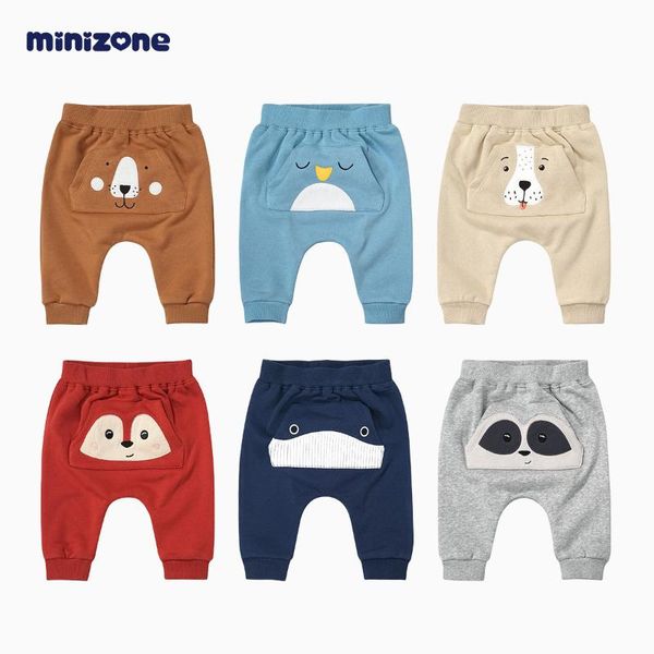 

trousers minizone pants for baby warm casual cute, Blue