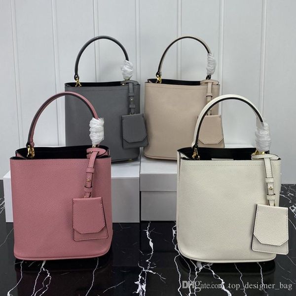 

pink designer bucket bag women luxury fashion one-shoulder messenger bags natural wind large-capacity casual brand shopping beautifulbagstor