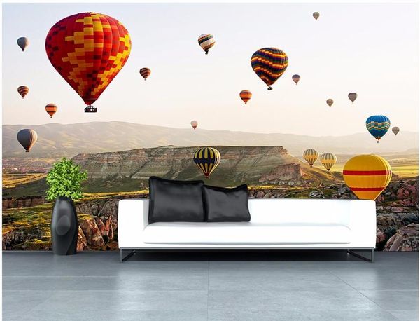 

wallpapers 3d wallpaper custom po national park air balloon scenery painting room for walls wall murals