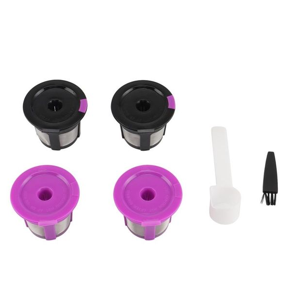 

coffee filters refillable filter cup reusable pod filled compatible for keurig 2.0 1.0 k