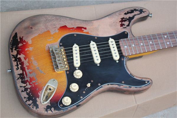 

relics sunburst model super t electric guitars guitarra