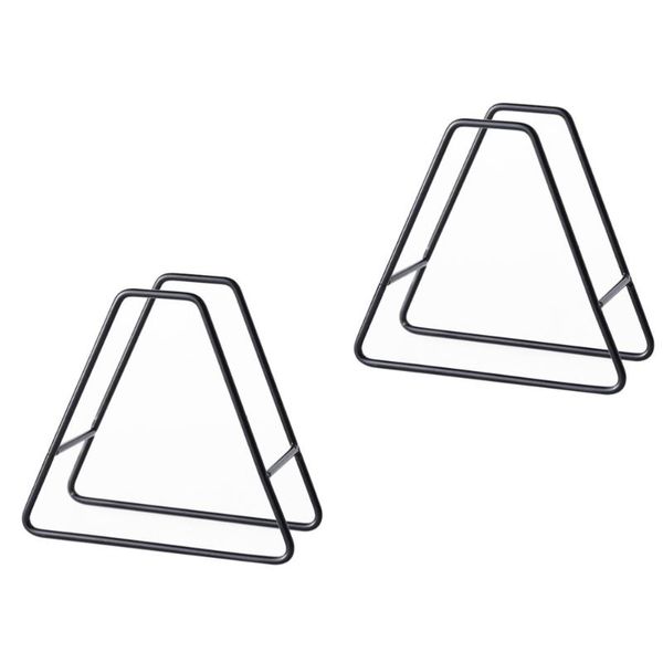 

hooks & rails 2pcs home holder mat storage rack cup