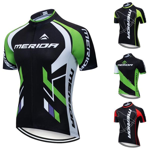

summer men's cycling jerseys breathable short sleeve bike shirts mtb bicycle jersey clothing wear ropa racing sets, Black;blue