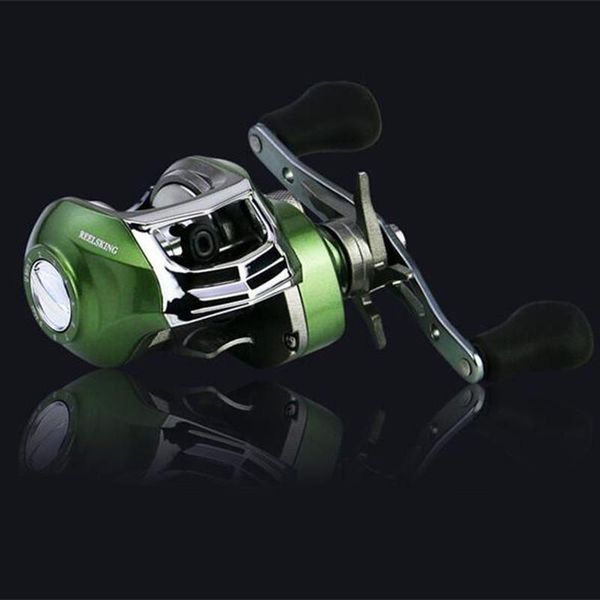 

baitcast reel bearing number 17+1 speed ratio 7.1:1 magnetic brake 8kg force gun handle fishing gear baitcasting reels