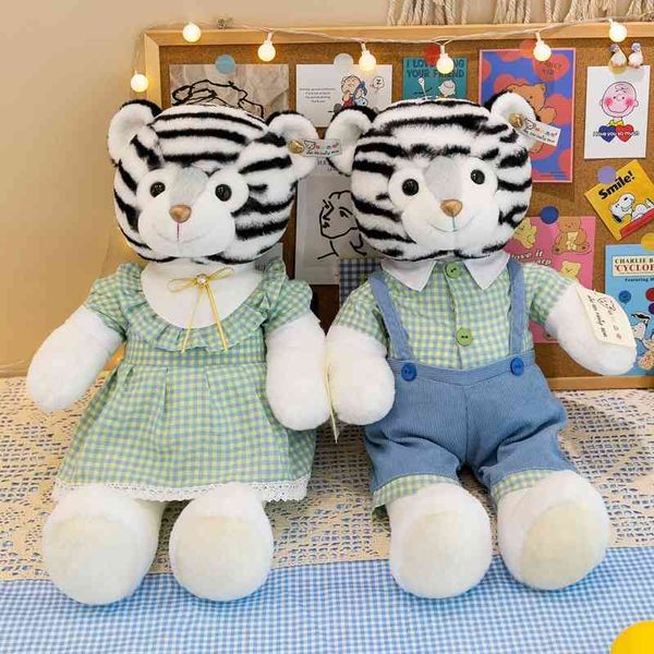 

couple plush toy year of the tiger mascot little tiger children's doll gift