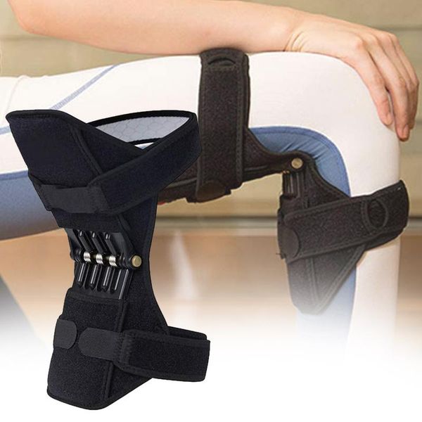 

pair men women knee support compression sleeves joint pain arthritis relief running fitness elastic wrap brace pads with elbow &, Black;gray