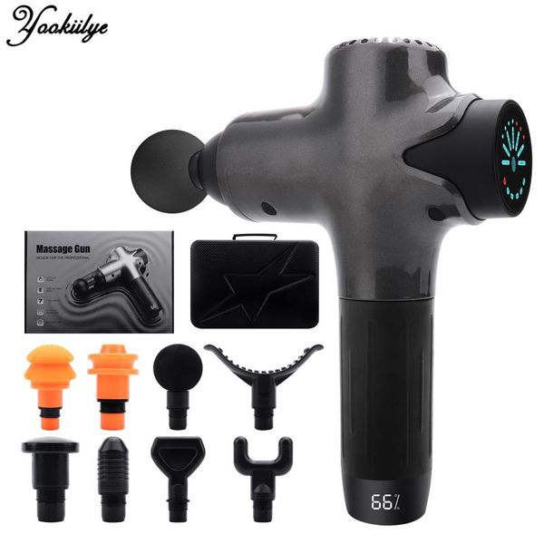 

massage gun 7 levels electric fascia deep tissue muscle for legs arms body relaxation fitness pain relief