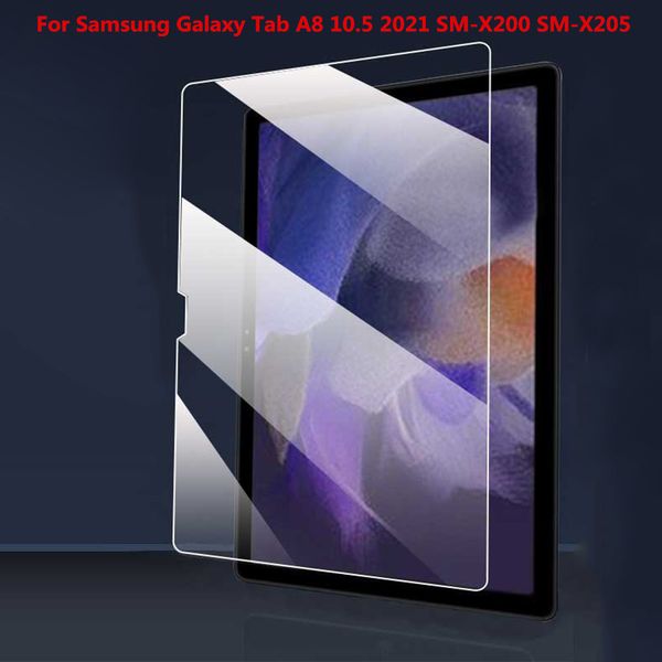 Vetro temperato per Samsung Galaxy Tab A9 Plus A8 A7 S7 S8 Ultra S9 FE S6 Lite HD Pellicola proteggi schermo
