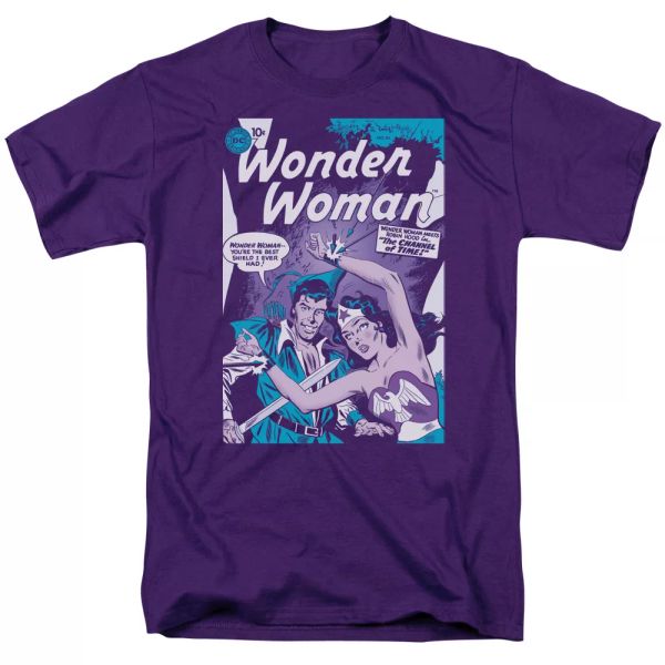 

Wonder Woman Human Shield T-Shirt DC Comics Sizes S-3X NEW, White;black