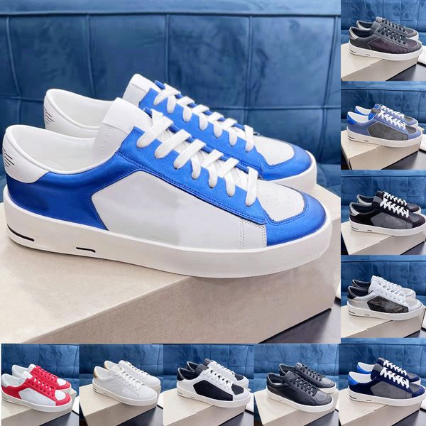 

luxury designer men low cut running casual shoes fashion patchwork color flat soled outdoor platform sneakers breathable basketball skateboa, Black