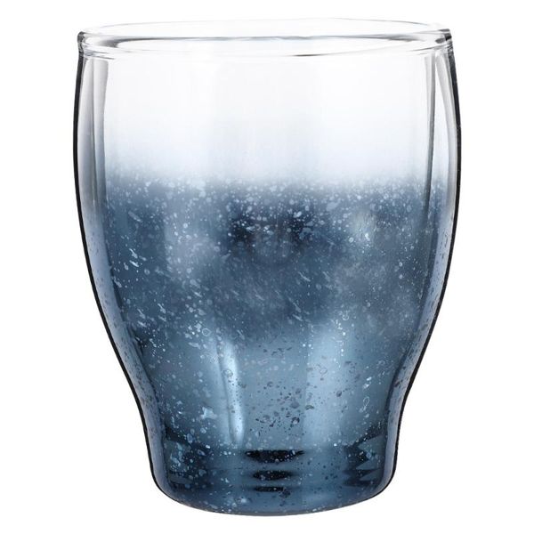 

nordic style glass cup gradient color juice water drink (360ml) bottles