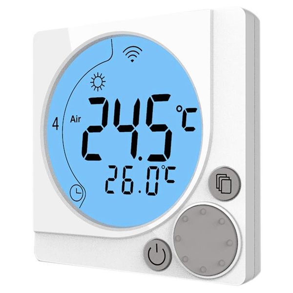 

-c28 wifi circular electric heating system thermostat round digital smart temperature controller home control