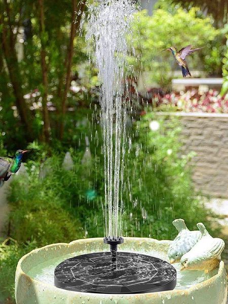 

5v/3.5w battery solar fountain floating creative landscape outdoor garden courtyard bird bath decorations