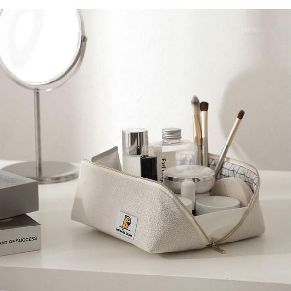 

cloth makeup bag toiletries organizer travel professional eco friendly portable trousse de toilette multifunction bd50sb storage bags