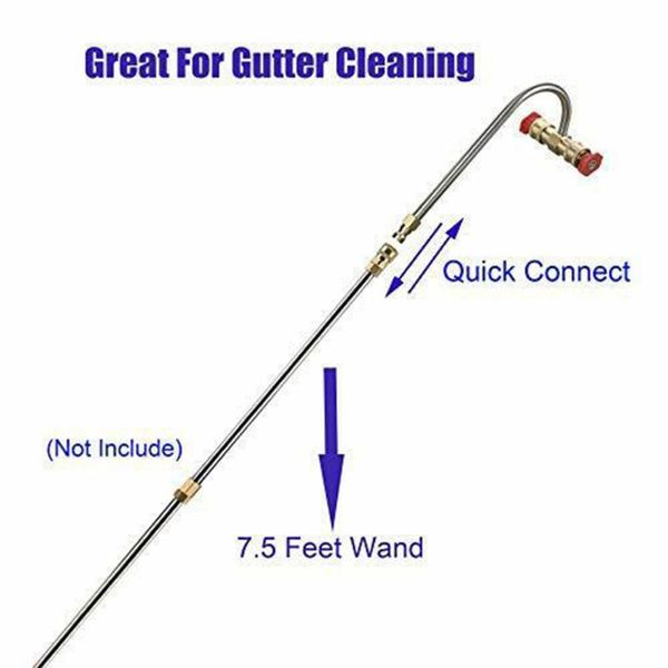 

durable gutter cleaner attachment for pressure 1/4 inch watering equipments