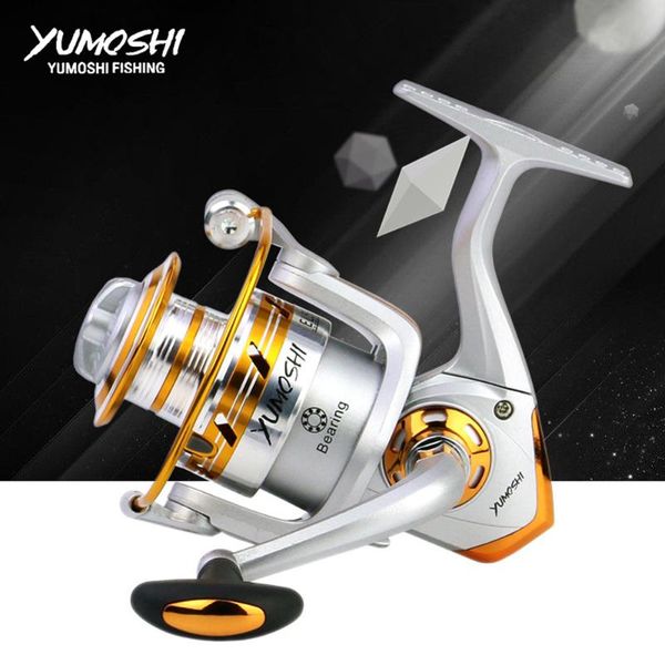 

baitcasting reels wheels fish spinning reel 5.5:1 bearing carretilhas de pescaria molinete fishing accessories 1000-7000series
