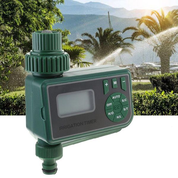 Timer Timer per irrigazione intelligente Uscita singola programmabile Programmatore per irrigazione LCD di grandi dimensioni