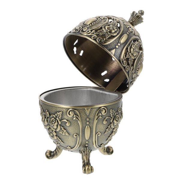 

fragrance lamps 1pc retro incense burner alloy holder elegant household censer decor