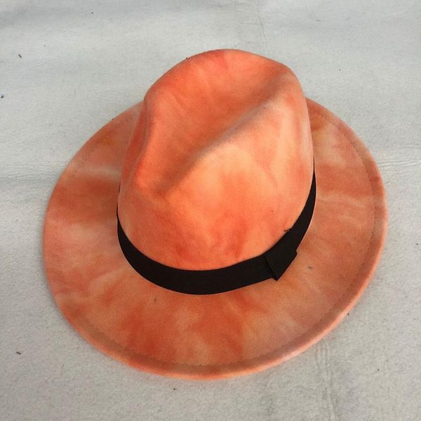 

wide brim hats brand lvtzj winter autumn imitation woolen women men ladies fedoras jazz hat european american round caps bowler, Blue;gray
