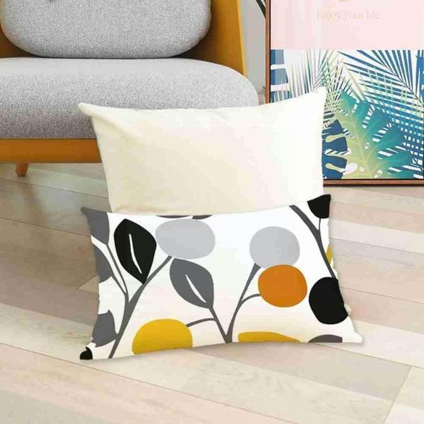 

cushion/decorative pillow single side printed geometric throw cases cushion covers for sofa 30x50cm decoration home car chair pillowcase l9v