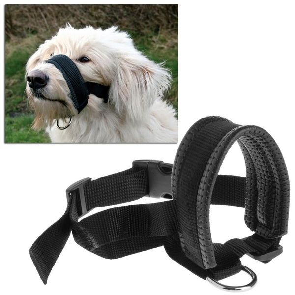

dog collars & leashes pet padded head collar gentle halter leash leader spulling training tool