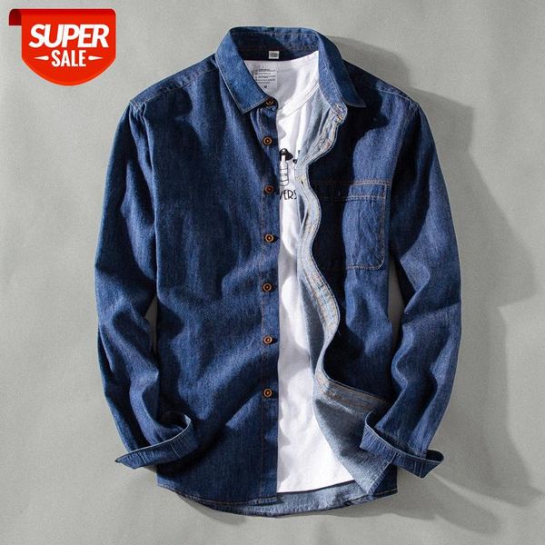 

autumn cotton denim shirts men's long-sleeved youth jackets #dg7b, White;black